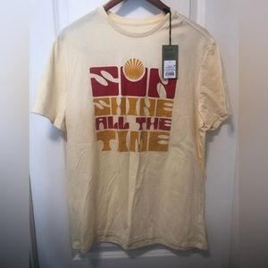 Goodfellow & Co NWT Men's Crewneck Sunshine All The Time Short Sleeve T-shirt L